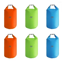 Sacs de rangement Sac flottant d'eau légère de nage de nage sèche gonflable avec crochets d'installation facile portable pour le camping en plein air