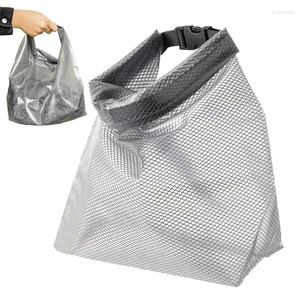 Bolsas de almacenamiento, bolsa seca impermeable, malla fuerte para nadar, diseño sellable para una buena protección, funda subacuática para teléfono móvil