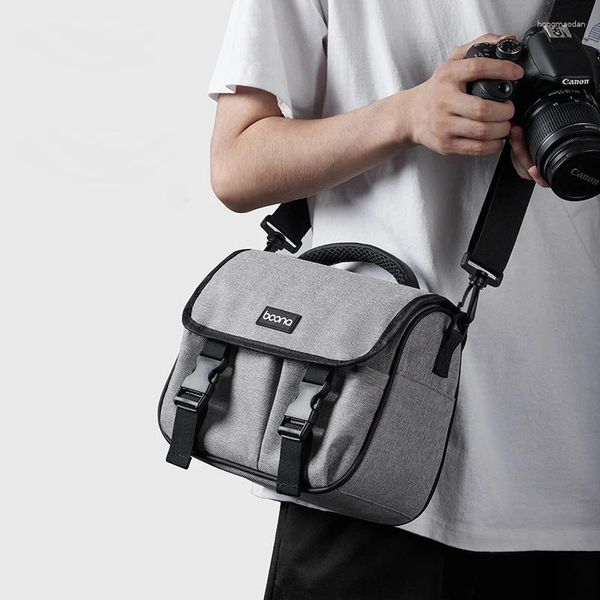 Sacs de rangement étanche DSLR sans miroir caméra organisateur sac numérique photographie sac à main bandoulière détachable épaule