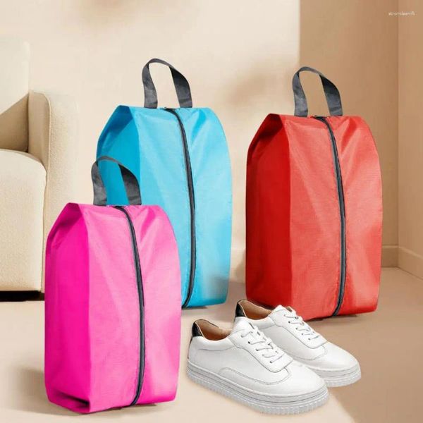 Bolsas de almacenamiento bolso de zapato resistente al desgaste transpirable polvo antipolvo anti-scratch entrenamiento de gimnasio organizador de zapatos de yoga