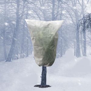 Opbergzakken Winter Drawstring Plant Covers Warm Protection Cover Frost Doek Deken Bescherming Fruit Tree Pot Plantsstorage