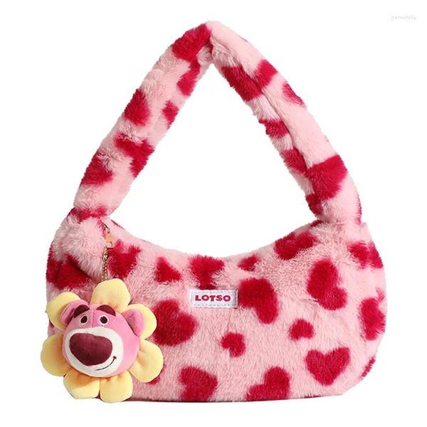 Bolsas de almacenamiento Bolsos de pelotas de pieles de piel para mujeres para mujeres para chirriante de invierno.