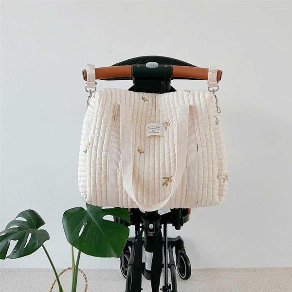 Sacs de rangement femmes sac à bandoulière coton momie fourre-tout pique-nique Shopping parapluie téléphone portable couche toilette messager sac à main Type 1