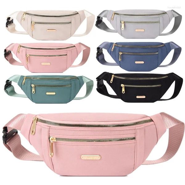 Sacs de rangement Femmes Sac de taille Men Belt Sports Gym Sports Running Jogging Phone Mobile épaule CROSSBOCK CORTH Sacs