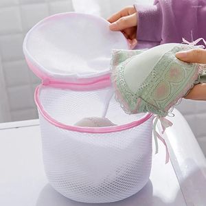 Sacs de rangement Sacs à linge à mailles zippées Lingerie Organisateur Organisateur de maison Protection Protection des sacs à laver