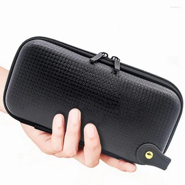 Bolsas de almacenamiento ZMPLUS Portátil X6 Estuche de cuero con cremallera Dual Ego EVOD EVA Bolsa para llevar caja de botella Mod Herramienta