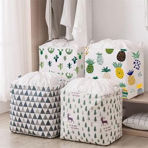 Opbergmanden Opvouwbare EVA Vuile Kleren Wasmand Met Handvat Vierkante Emmer Thuis Textiel Baby Huisdier Speelgoed Zak Grote 50 40 cm