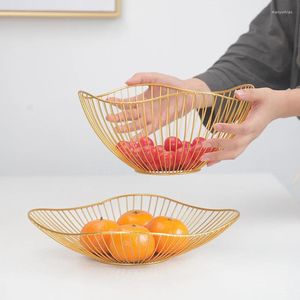 Opslagmanden Noordse ins Net Red Fruit Bowl Tray Creative Simple Modern Living Room Home American Coffee Table Snack Storagelb82111