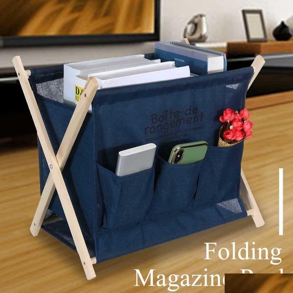 Paniers de rangement X-Large panier à linge pliable bureau support de rangement panier chambre vêtements sales organisateur porte-revues 210609 Dro Dhfrr