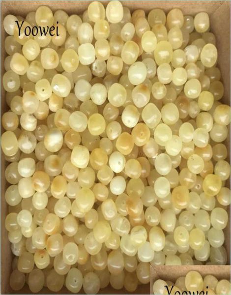 Yoowei Baltique Ambre Perle Pierre Précieuse DIY Pour Bébé Dentition Collier Fabrication De Bijoux Certifié Naturel Perles En Vrac WholeDhz9E4296949