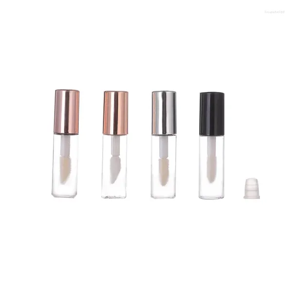 Bouteilles de stockage 1-20pcs Mini Lip Gloss rechargeable Glaze Vide Cosmétiques Emballage Conteneur Rouge à lèvres Tubes liquides DIY Lipgloss Maquillage