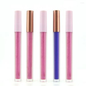 Opslagflessen 1,5 ml lege lipglosscontainer roze dop mascara buizen cosmetische verpakking groothandel