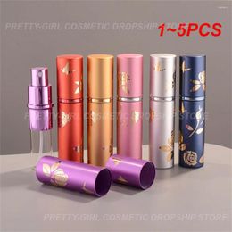 Bouteilles de rangement 1-5pcs Travel Cosmetics Bottle Simple and Delicate Studit Durdy Rechargeable Perfume 8ml Portable Beauty Health