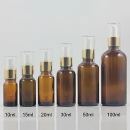 Garrafas de armazenamento 1.7oz óleo essencial garrafa conta-gotas de vidro cor âmbar 50ml máquina de embalagem de amostra cosmética