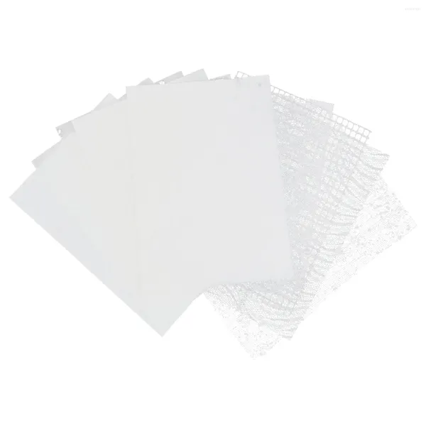 Bouteilles de rangement 1 sac de feuilles de papier décoratives pour Scrapbooking, fournitures de bricolage texturées pour Scrapbook