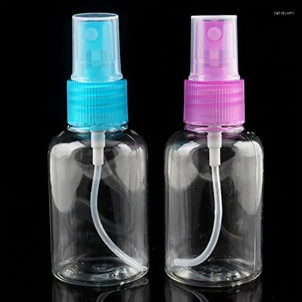 Bouteilles de rangement 1 pc 50 ml Parfum en plastique clair
