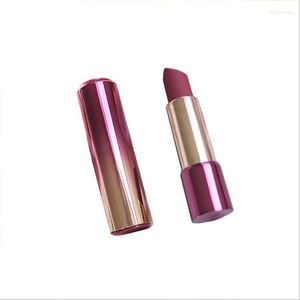 Bouteilles de rangement 10/30 / 50pcs 12,1 mm haut de gamme Purplegold vide ￠ tube cosm￩tique Contat de maquillage outil de maquillage pourpre Gold Purple Gold Lipstick