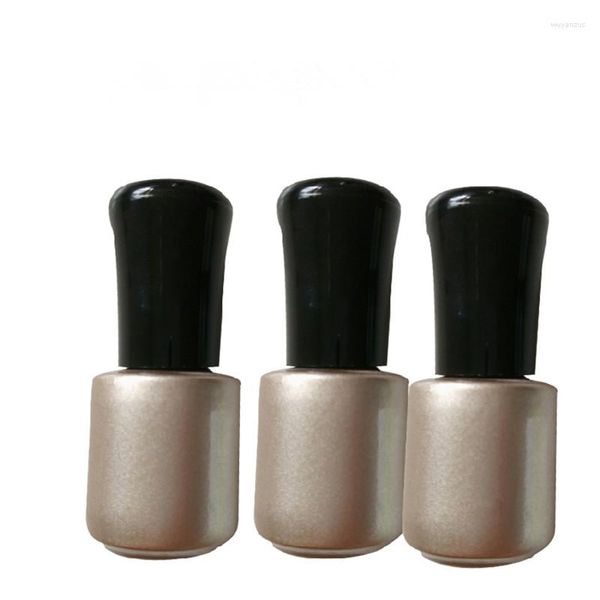 Opslag Flessen 10/30/50 Stuks Lege Nagel Gel Polish Fles Weg Van Licht Cosmetische Glas Met Borstel bruin Zwart Verpakking 5 Ml