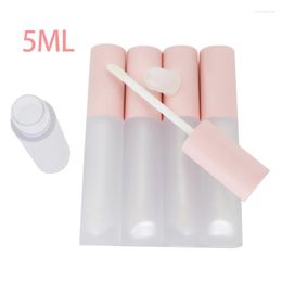 Botellas de almacenamiento 10/50pcs Diy Lip Gloss Box de plástico Recipientes Vacarios Tubo de labios esbozado Container de revestimiento de ojos Mini Bottle Split