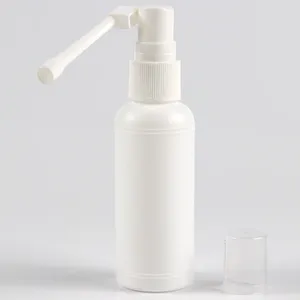 Botellas de almacenamiento 10 PCS 20 ml de botella de pulverizador nasal portátil recargador de neblina fina vacío recipiente de pulverización (blanco)