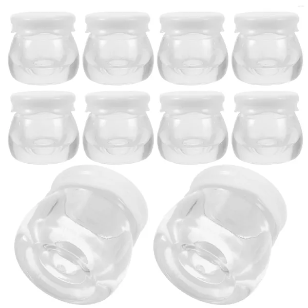 Bouteilles de rangement 10 pcs bouteilles cosmétiques sous-conteneur crème de carrosserie de beurre de carrosserie