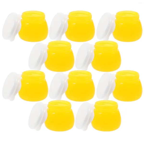 Bouteilles de rangement 10 pcs contenus de voyage en bouteille crème de carrosserie de beurre