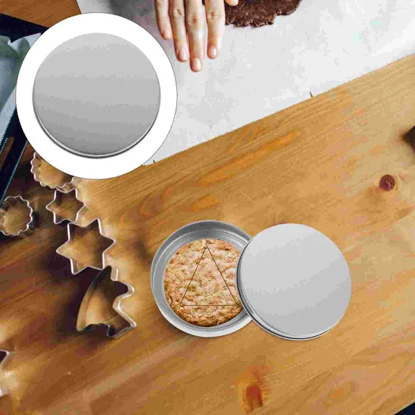 Bouteilles de rangement 10 pièces jeu de cueillette de bonbons boîte en fer blanc boîtes à biscuits boîte d'illustration en fer outils conteneur pot Suite Portable