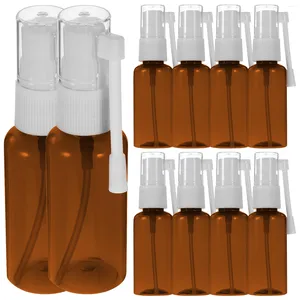 Opslagflessen 10 PCS Container Spray Bottle Travel Mini Containers Nasale toepassing Het huisdierrek