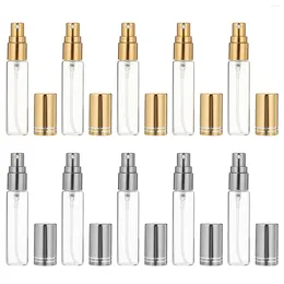 Bouteilles de rangement 10 pcs flotte en verre floute dappen pour pour les ongles en acrylique en bouteille de parfum