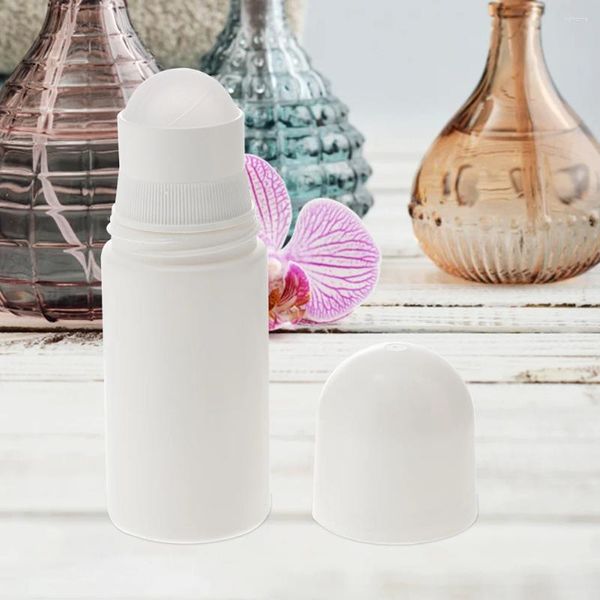 Bouteilles de stockage 10 pcs Massage en bouteille Voyage Walker Huiles essentielles Rouleau de parfum en plastique Vide