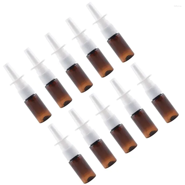 Bouteilles de stockage 10 pcs Brume Parfum Bouteille Voyage Spray Liquide Conteneur Pet Petit Nez