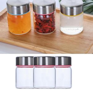 Bouteilles de stockage 100/150 ml Mini pot scellé à haute température domestique verre Transparent confiture miel nid d'oiseau sous-embouteillage voyage