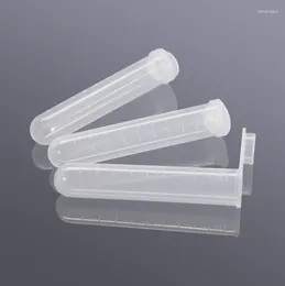 Opslagflessen 1000 stks 10 ml micro centrifugestestbuis doorzichtige plastic flescontainer met snapdap deksel voor laboratoriummonstervoorraad