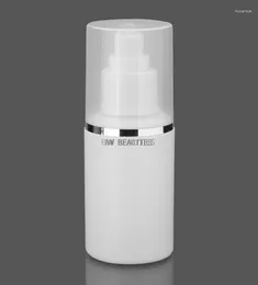 Opslagflessen 100 ml/120 ml/150 ml/200 ml Airless Pump Vacuümdruk Emulsiefles met lotion op de reizende cosmetische verpakking