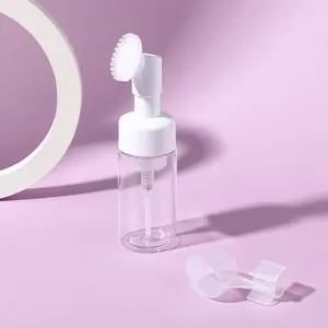 Opslagflessen 100 ml lege gezichtsreiniger mousse schuim gelkop wasborstel borstel fles druktype reiniging melkschuimpompspomp dispenser