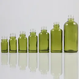 Bouteilles de stockage 100 pièces 100 ml bouteille vide vert clair sans aucun bouchon pourrait avec pulvérisateur/pompe/compte-gouttes