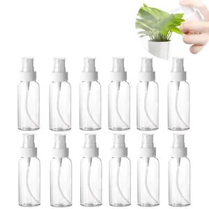 Bouteilles de rangement 100pcs 10 ml-100 ml de bouteille en plastique de mini-plastic