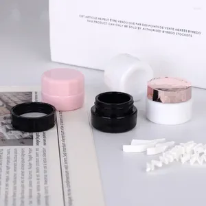 Opslagflessen 100 Stuks 5g Crème Fles Nail Art Polish Jar Japanse Gel Box Proefset Hervulbare Container