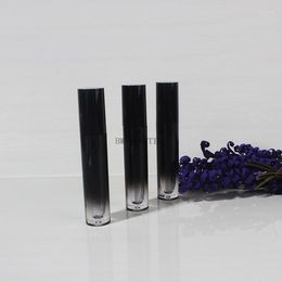 Bouteilles de stockage 100 Pcs/Lot 5 ml Tubes de brillant à lèvres dégradé noir vide Revitalash cils pour les femmes bricolage maquillage cosmétique emballage conteneur