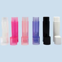 Opslagflessen 100 stks/pak 5g 5ml Lege Lipgloss Tubes Lipstick Potten Balsem Tube Cap Container Reizen Make-up Tool Cosmetische Containers