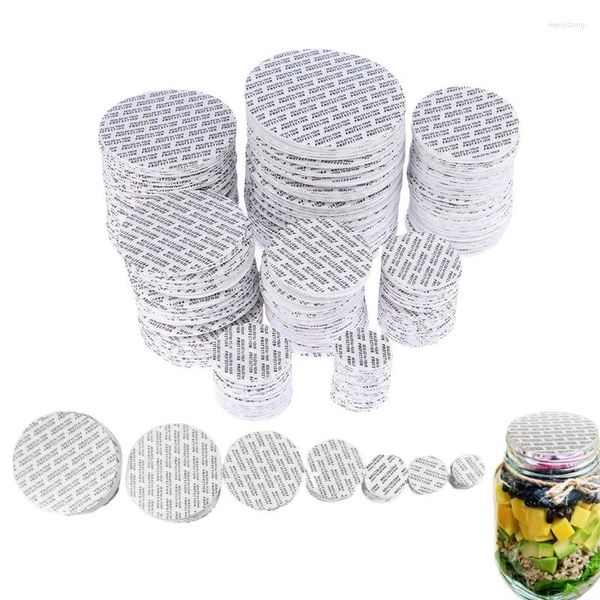 Bouteilles de rangement 100 pcs sensible à la pression PS Cap