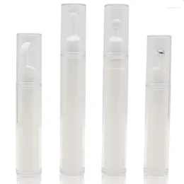 Opslagflessen 10 ml 15 ml vacuümfles oogcrème Penemulsie Gezicht Essentie Lege Airless Packaging Tube Steal Ball Roller Container