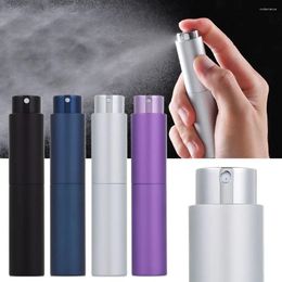 Bouteilles de stockage 10ml Mini aluminium parfum atomiseur verre vaporisateur vide rechargeable étanche portable pulvérisateur en métal voyage