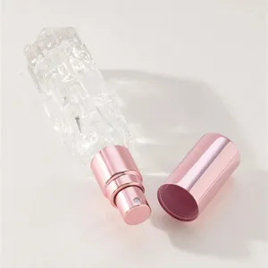 Bouteilles de rangement 10 ml en verre or rose portable portable de parfum rechargeable bouteille cosmétique récipient vide sous-bottle