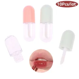 Opslagflessen 10st lege lipglossbuis 5ml DIY-container met dop Lippenstiftfles Lipgloss cosmetisch monster