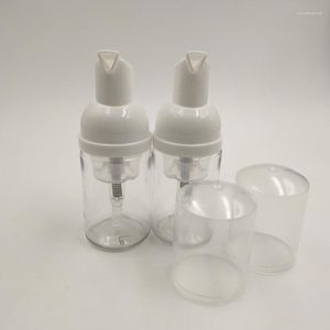 Botellas de almacenamiento, 10 Uds., 30ml, botella de espuma portátil, bomba vacía, Mini dispensador de jabón espumoso transparente