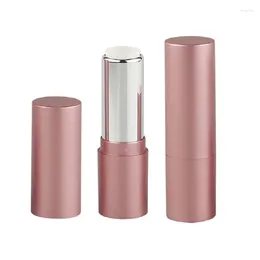 Bouteilles de rangement 10pcs 30pcs 12,1 mm Conteneurs de rouge à lèvres Rose Rose Gold Round Lip Round Cosmetic Rechargeable Packaging vide Tubes