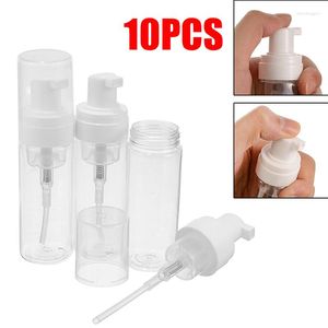 Opslagflessen 10 stks 50 ml lege spray voor plastic navulbare dispenser -pomp cosmetische containers Clear Mini Carry Bottle