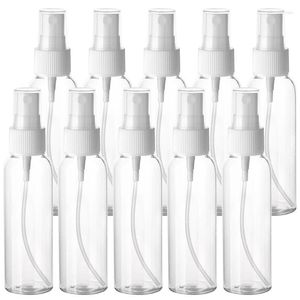 Bouteilles de stockage 10PCS Clear Spray Bottle Portable 2.03oz Mist Voyage Maquillage Vide Pour Les Femmes