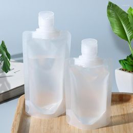 Garrafas de armazenamento 10 pçs/pacote Loção de viagem para lavagem corporal Shampoo Saco dividido para uso doméstico criativo portátil descartável cosmético